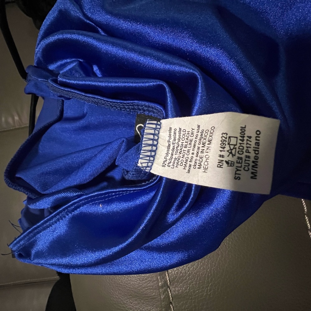 Elegant Blue Prom Dress